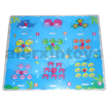 Wooden Puzzle Numbers with Sea Animals (80898)